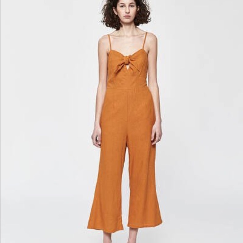Gorgeous orange Farrow jumpsuit